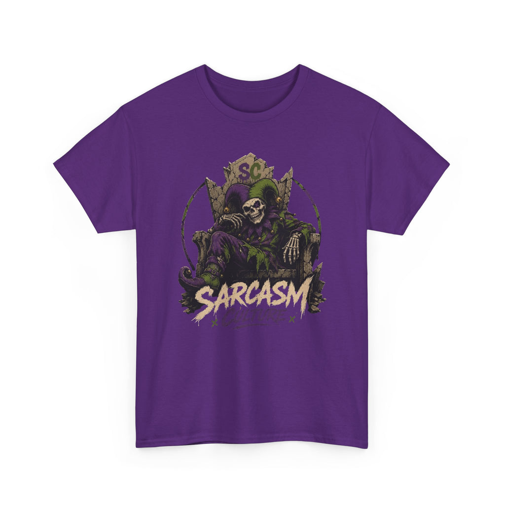 Jester Throne Tee — The Original Sarcasm Culture Graphic T-Shirt