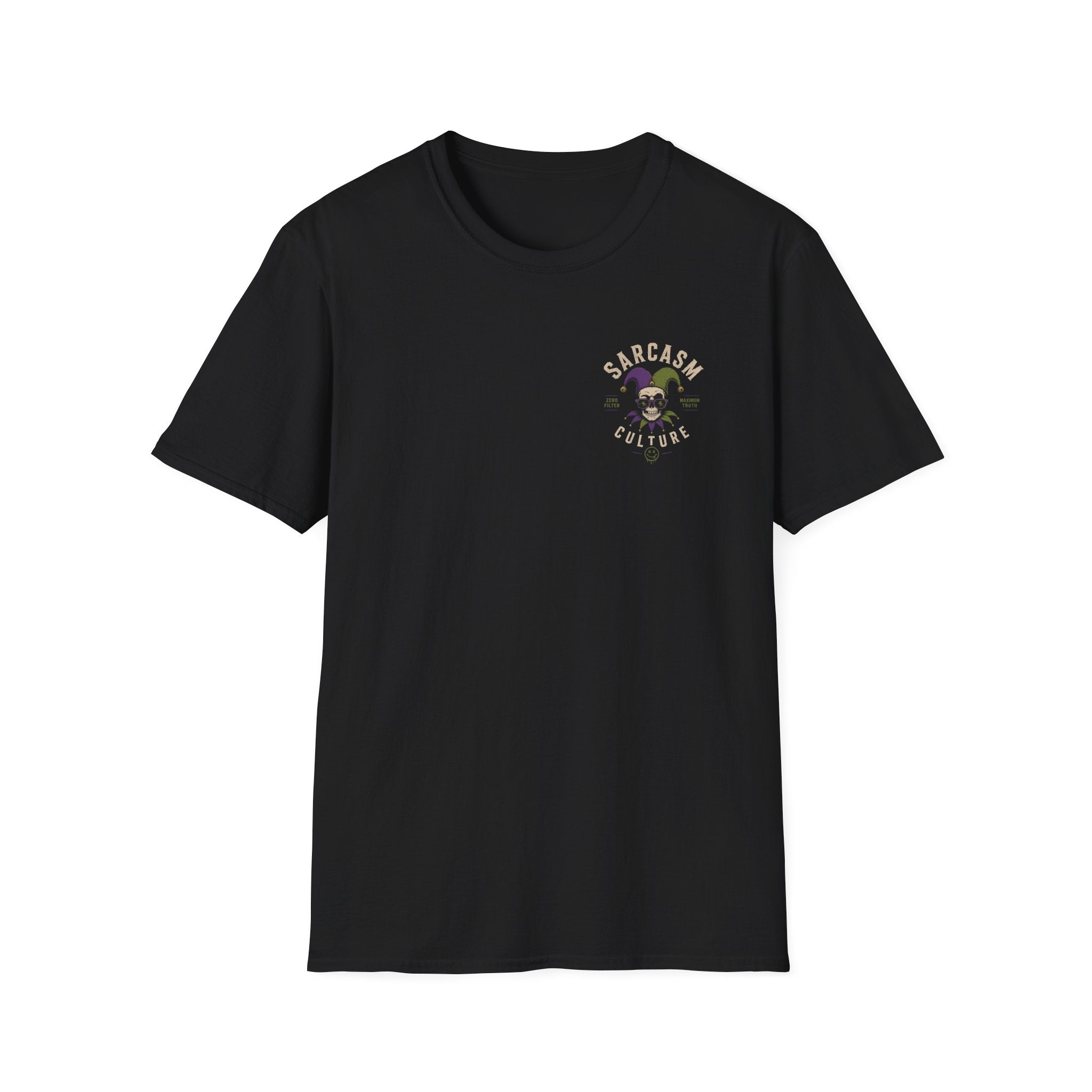 Fuel Mask Graphic T-Shirt — Dark Vaporwave Streetwear