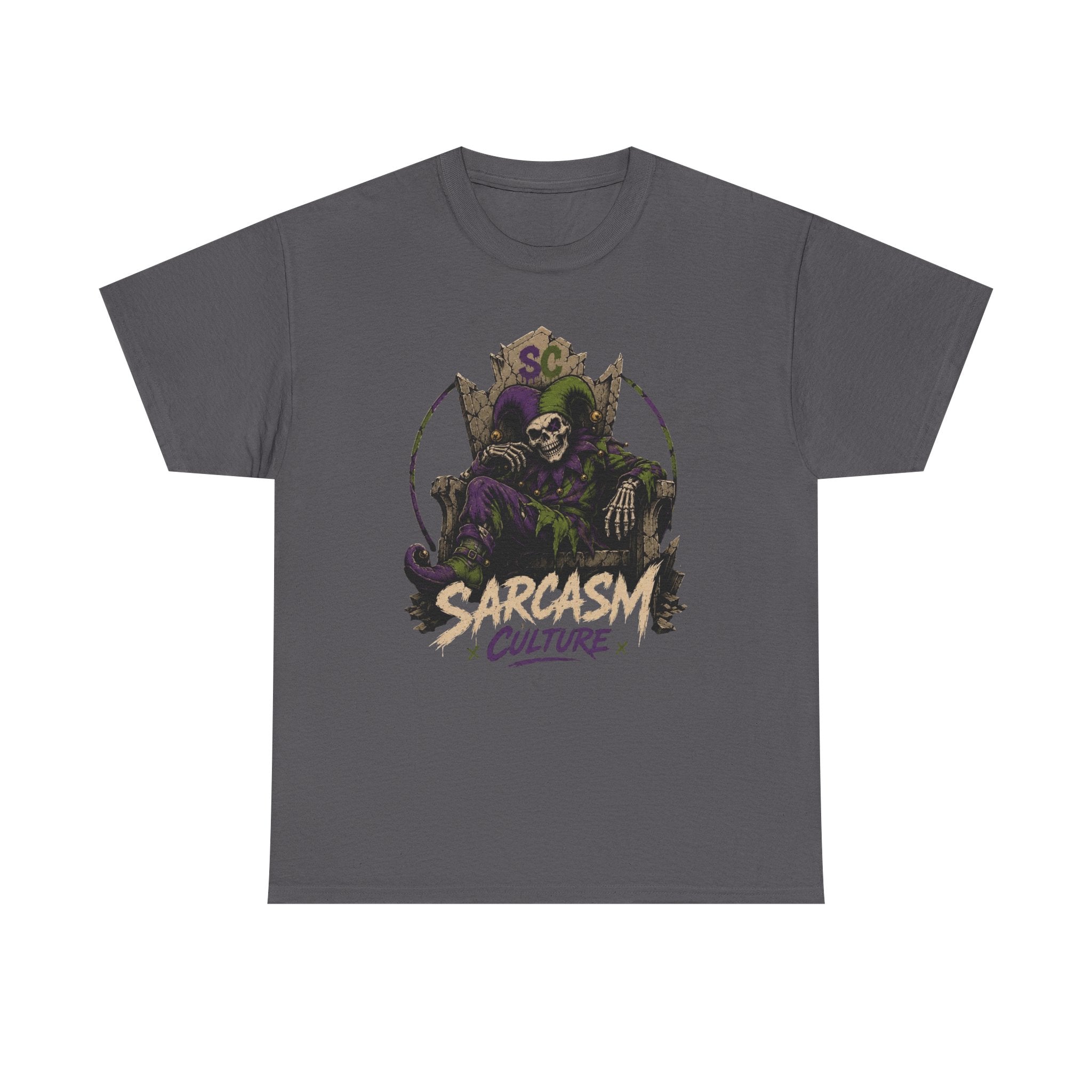 Jester Throne Tee — The Original Sarcasm Culture Graphic T-Shirt