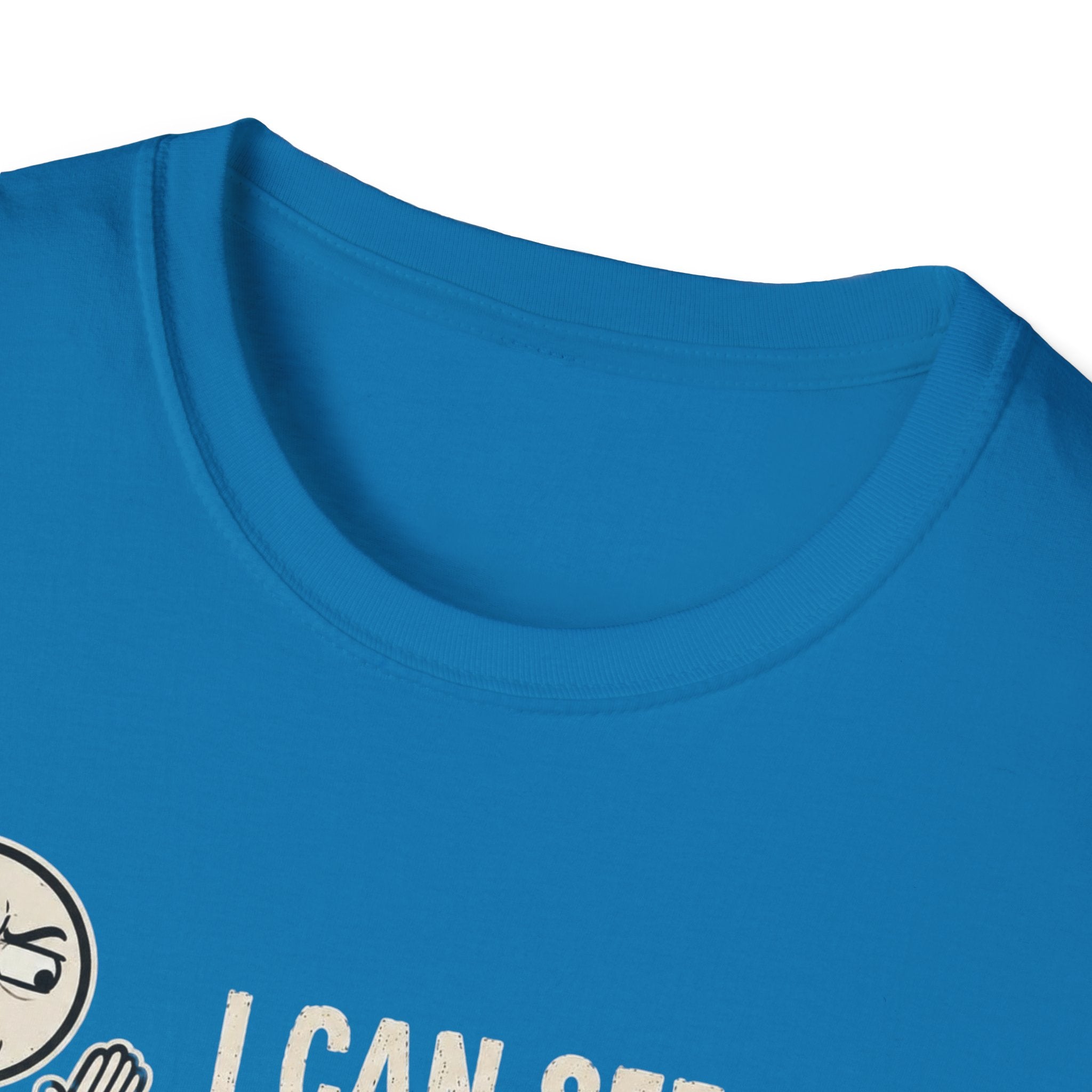 Funny Emoji T-Shirt — "I Can See Your Thoughts, You Pervert" Graphic Tee
