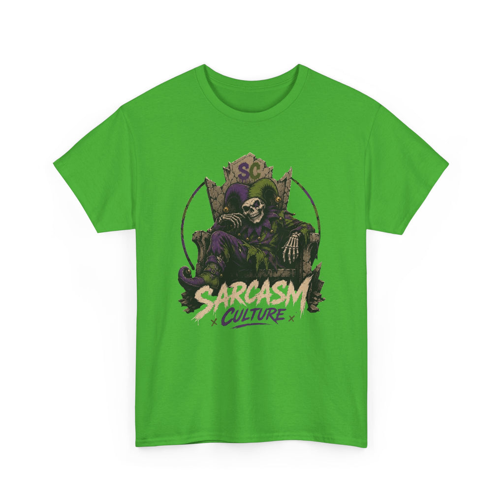 Jester Throne Tee — The Original Sarcasm Culture Graphic T-Shirt