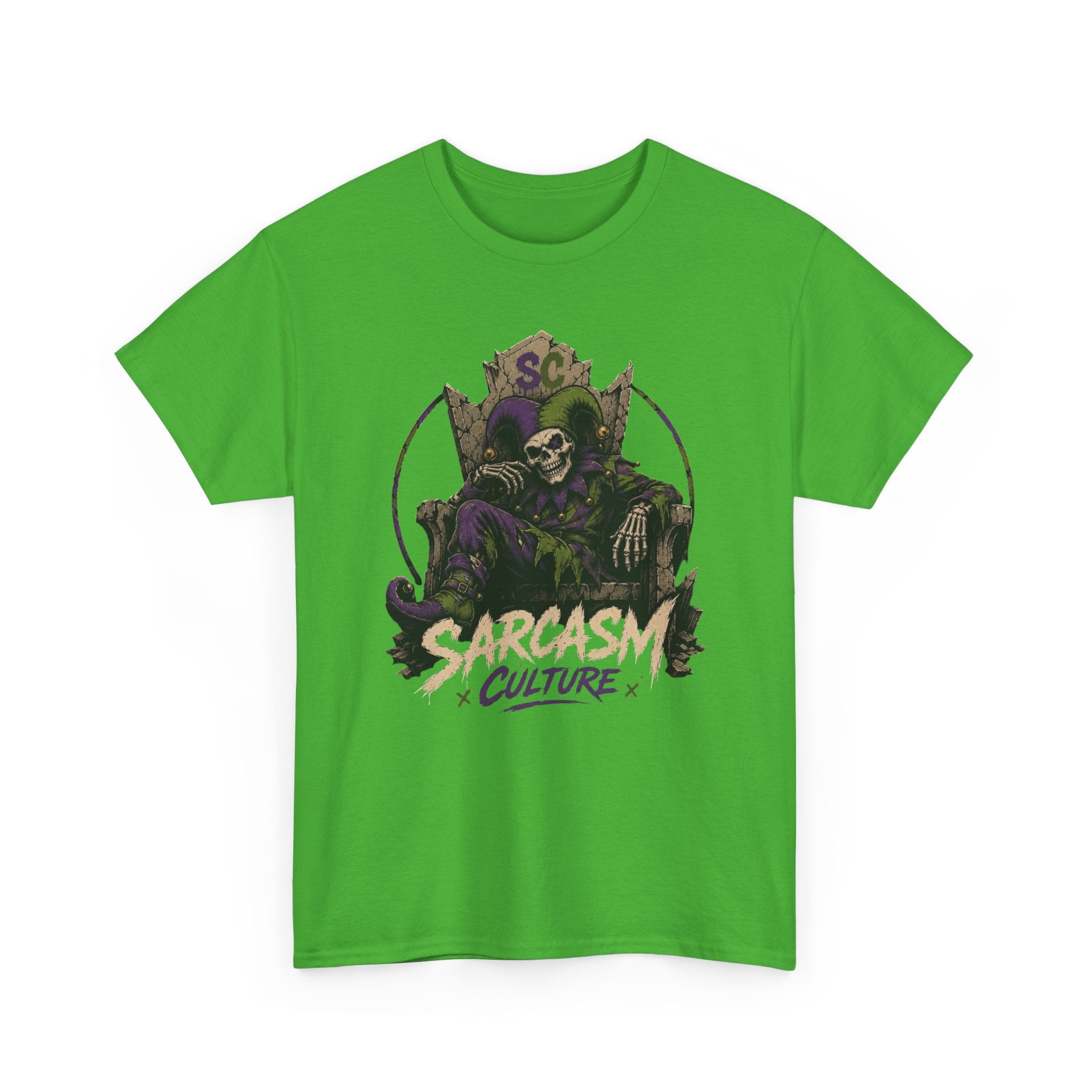 Jester Throne Tee — The Original Sarcasm Culture Graphic T-Shirt
