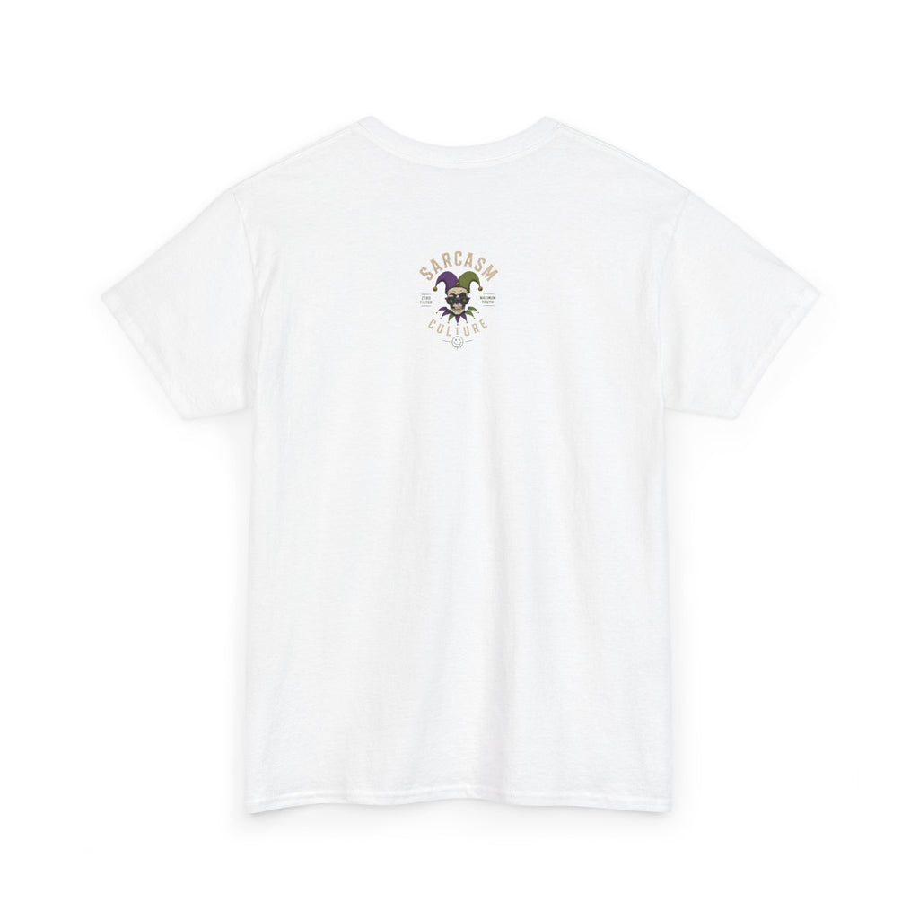 So I Hung Up Skull Jester T-Shirt — Goth Humor Graphic Tee