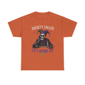 So I Hung Up Skull Jester T-Shirt — Goth Humor Graphic Tee