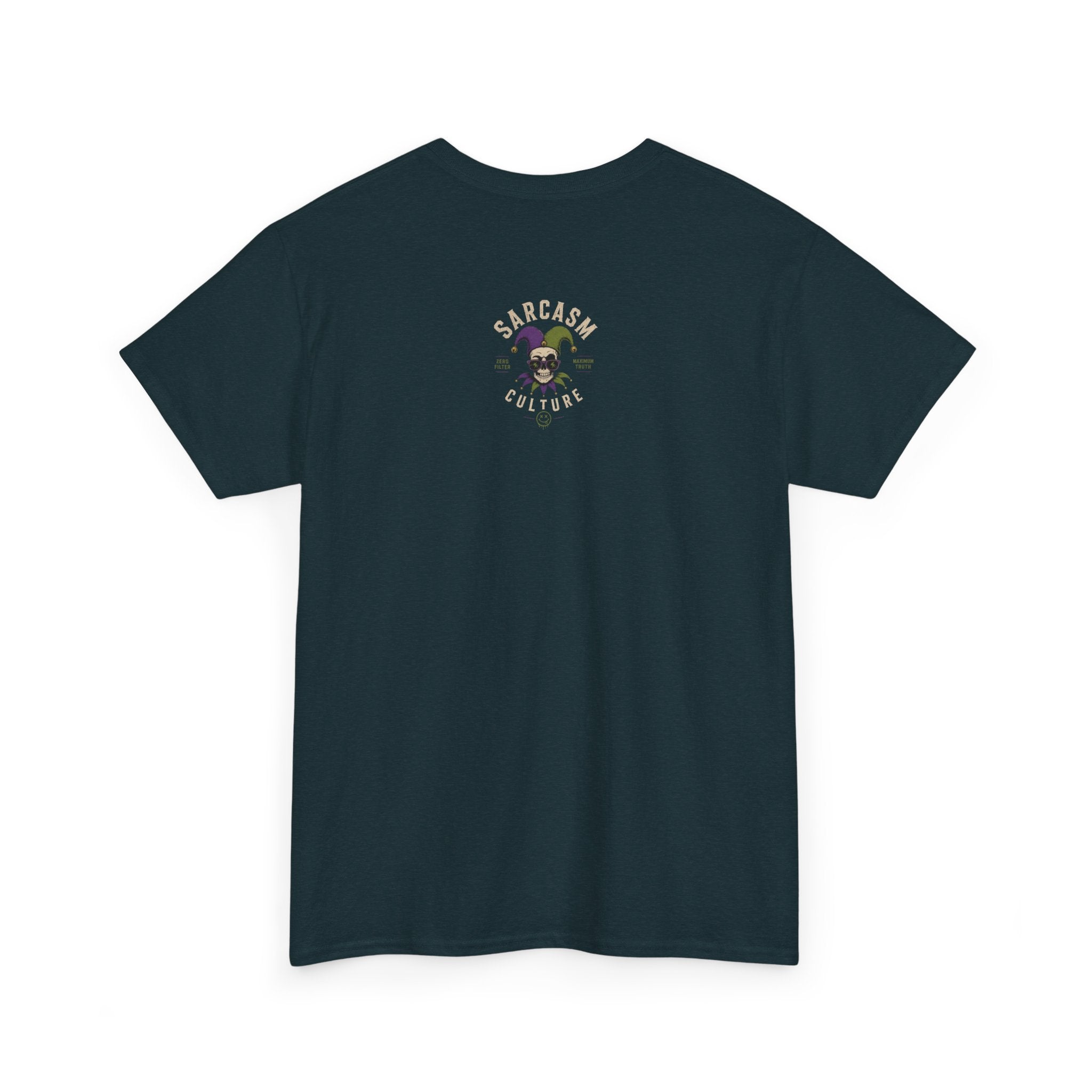 "Go Over Yonder & Ingest a School of Richards" Fantasy Skeleton Knight Riding Pig Dark Humor Graphic T-Shirt