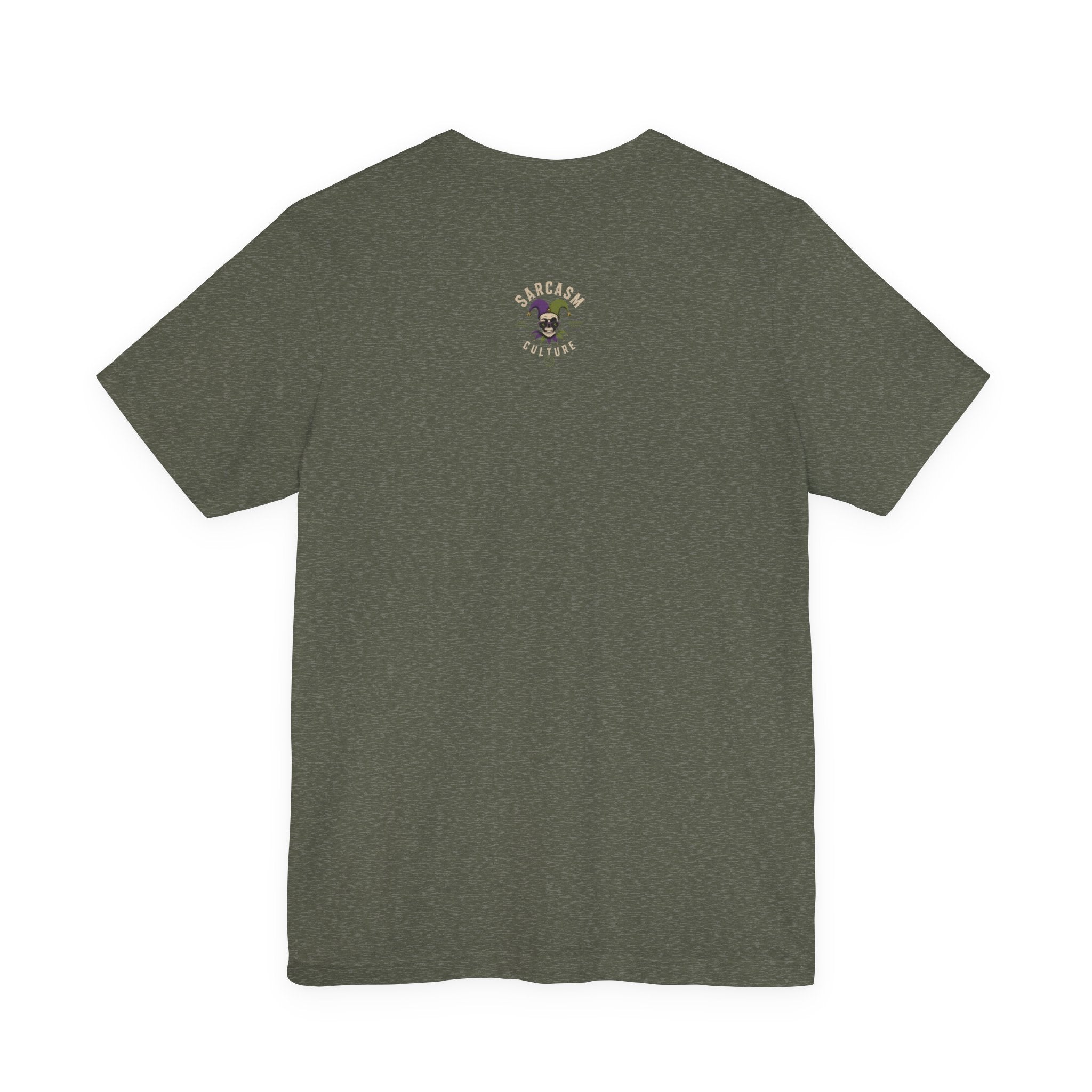 Mom's Off Duty T-Shirt — Funny Mom Relaxing Graphic Tee ("I know this is hard, but go ask your dad this time")