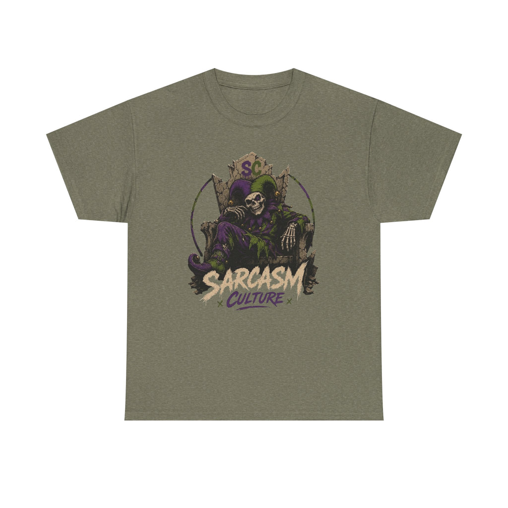 Jester Throne Tee — The Original Sarcasm Culture Graphic T-Shirt