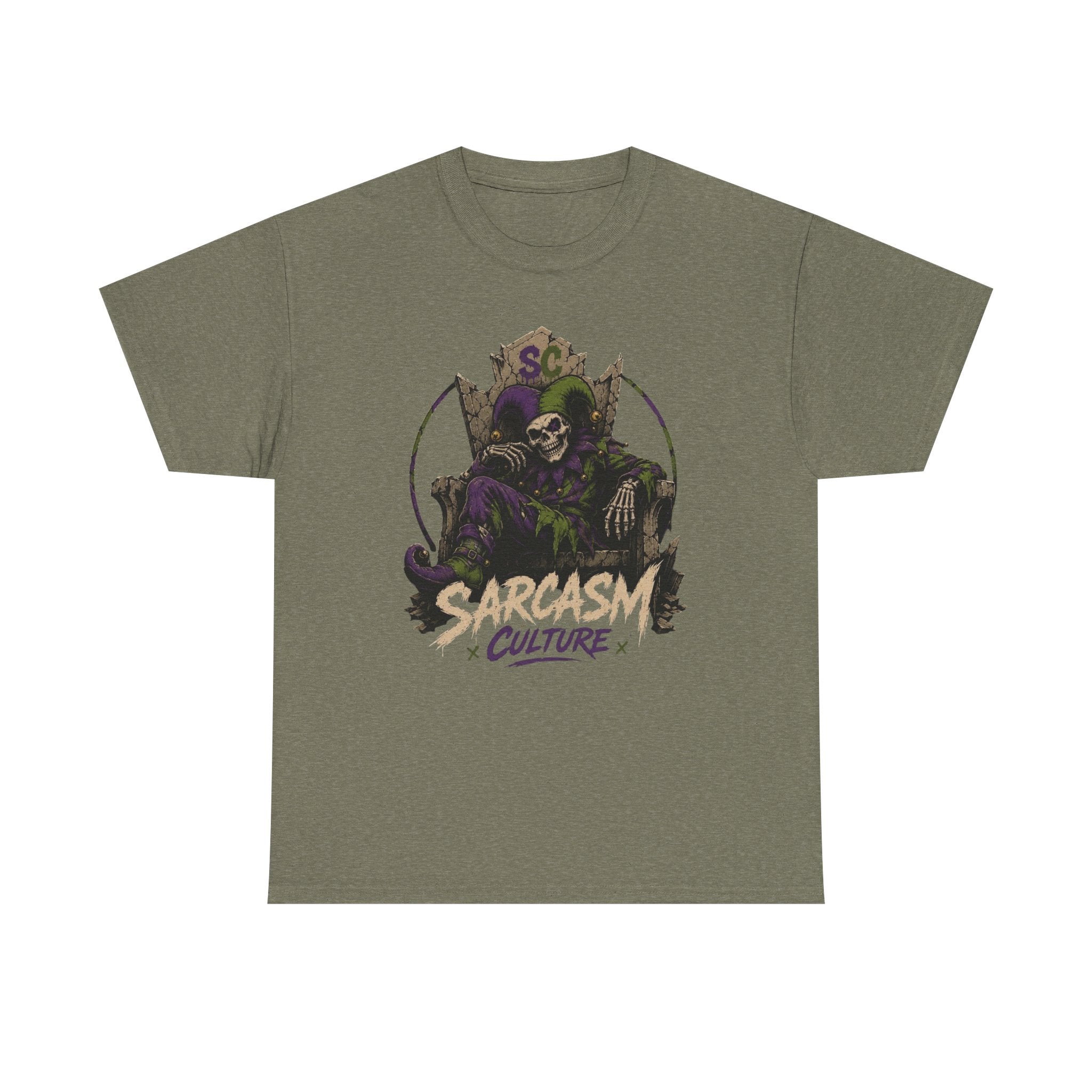 Jester Throne Tee — The Original Sarcasm Culture Graphic T-Shirt