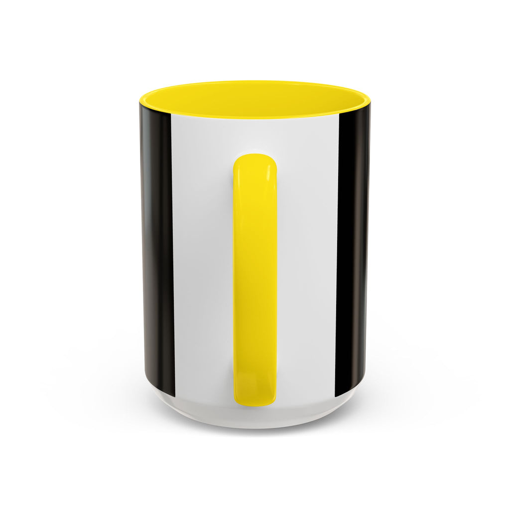 Graphic Accent Coffee Mug — 11oz & 15oz Ceramic