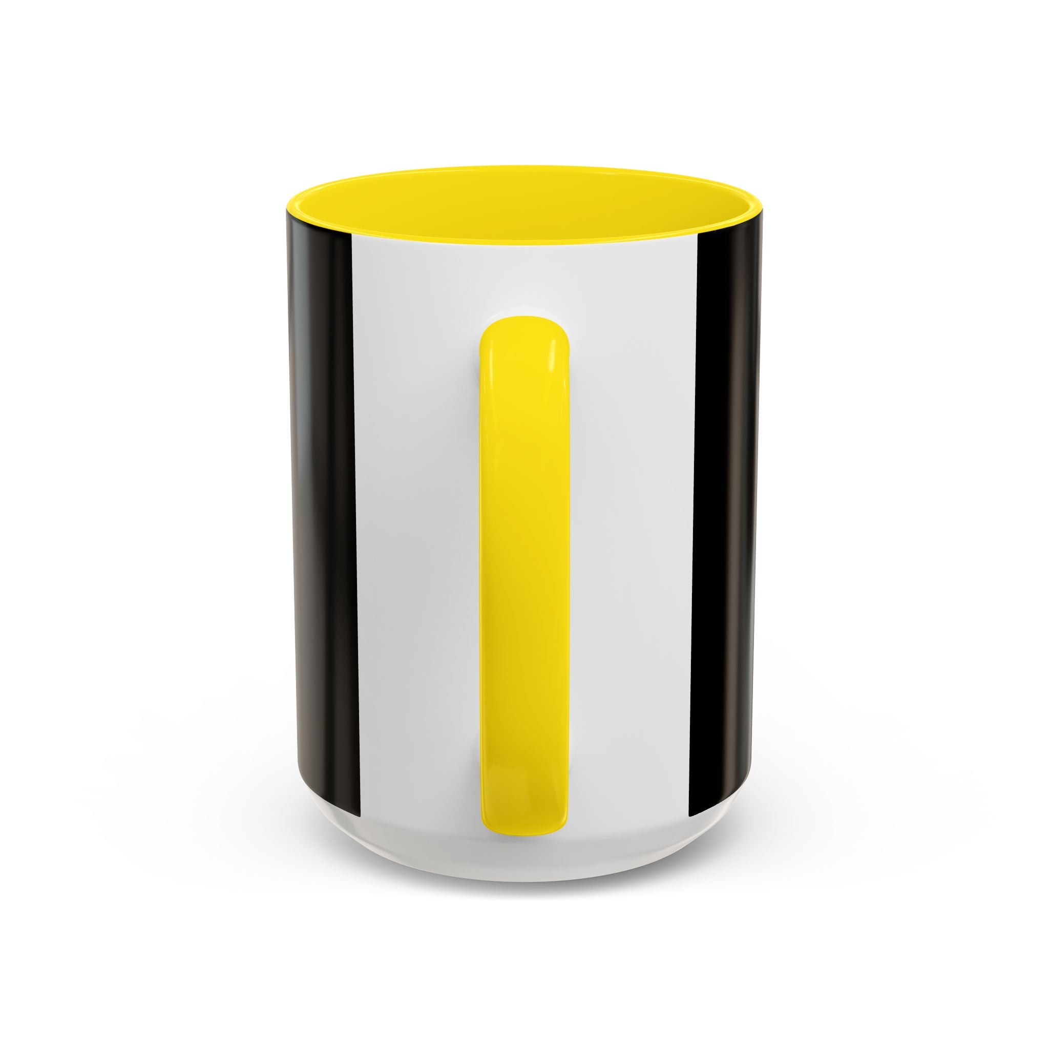 Graphic Accent Coffee Mug — 11oz & 15oz Ceramic