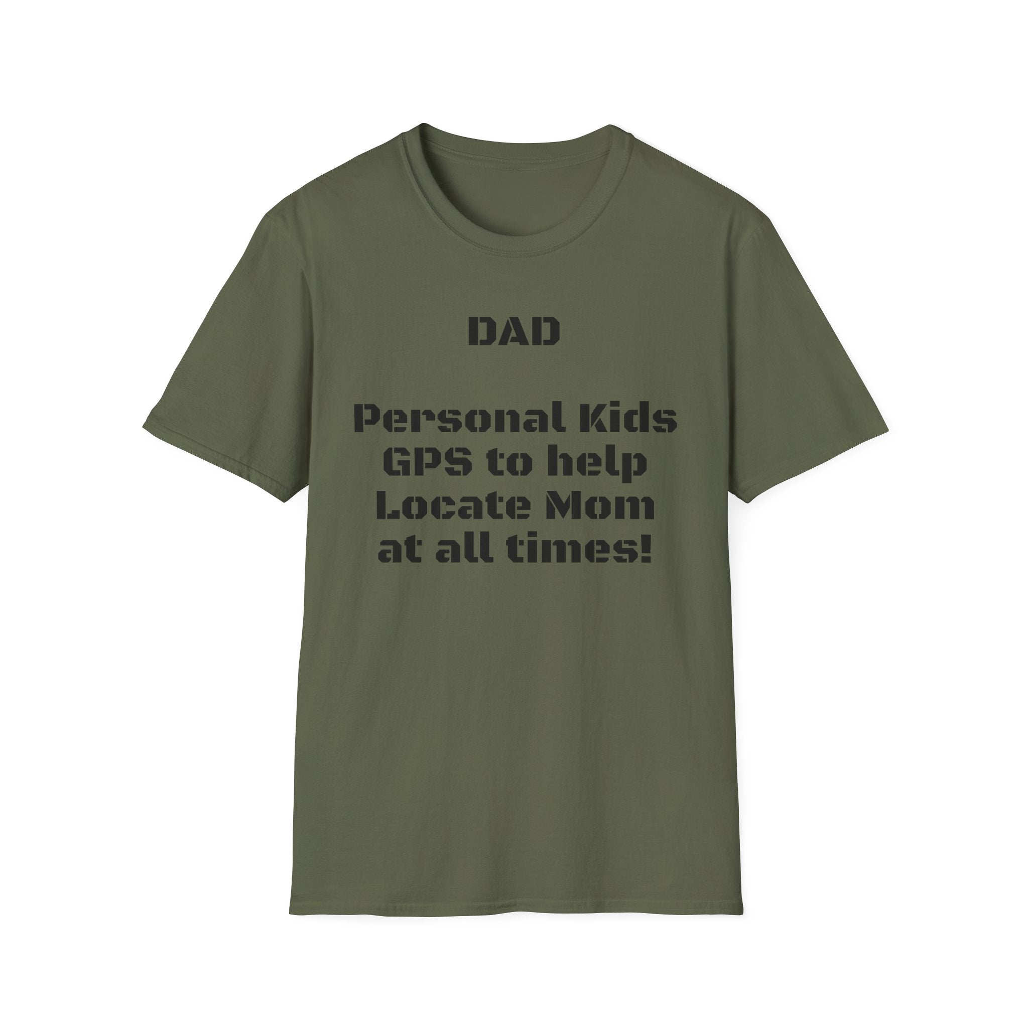Dad GPS — Funny Parenting Graphic Tee