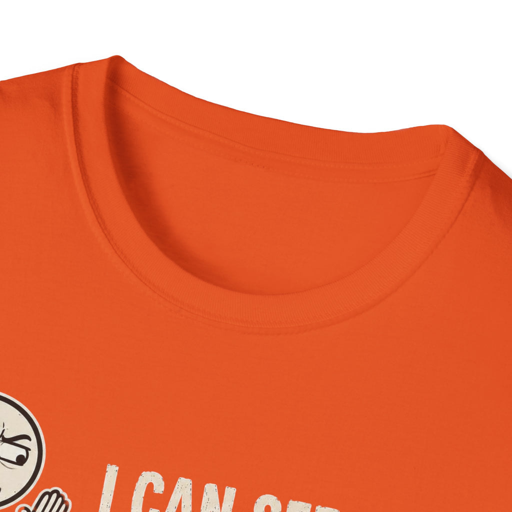 Funny Emoji T-Shirt — "I Can See Your Thoughts, You Pervert" Graphic Tee
