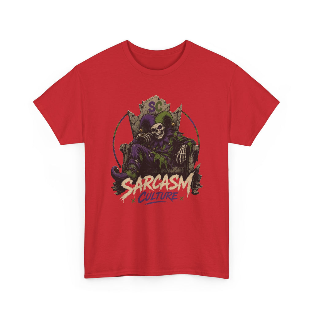 Jester Throne Tee — The Original Sarcasm Culture Graphic T-Shirt
