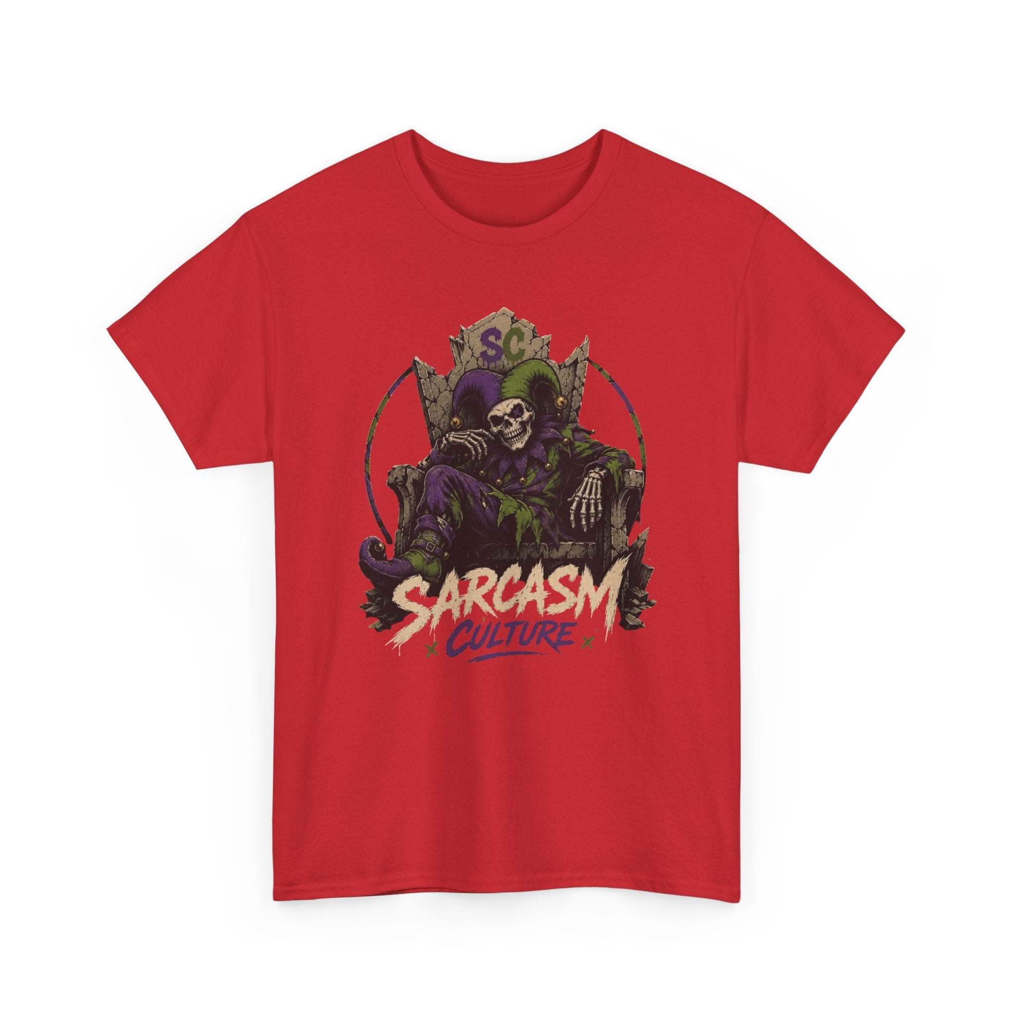 Jester Throne Tee — The Original Sarcasm Culture Graphic T-Shirt