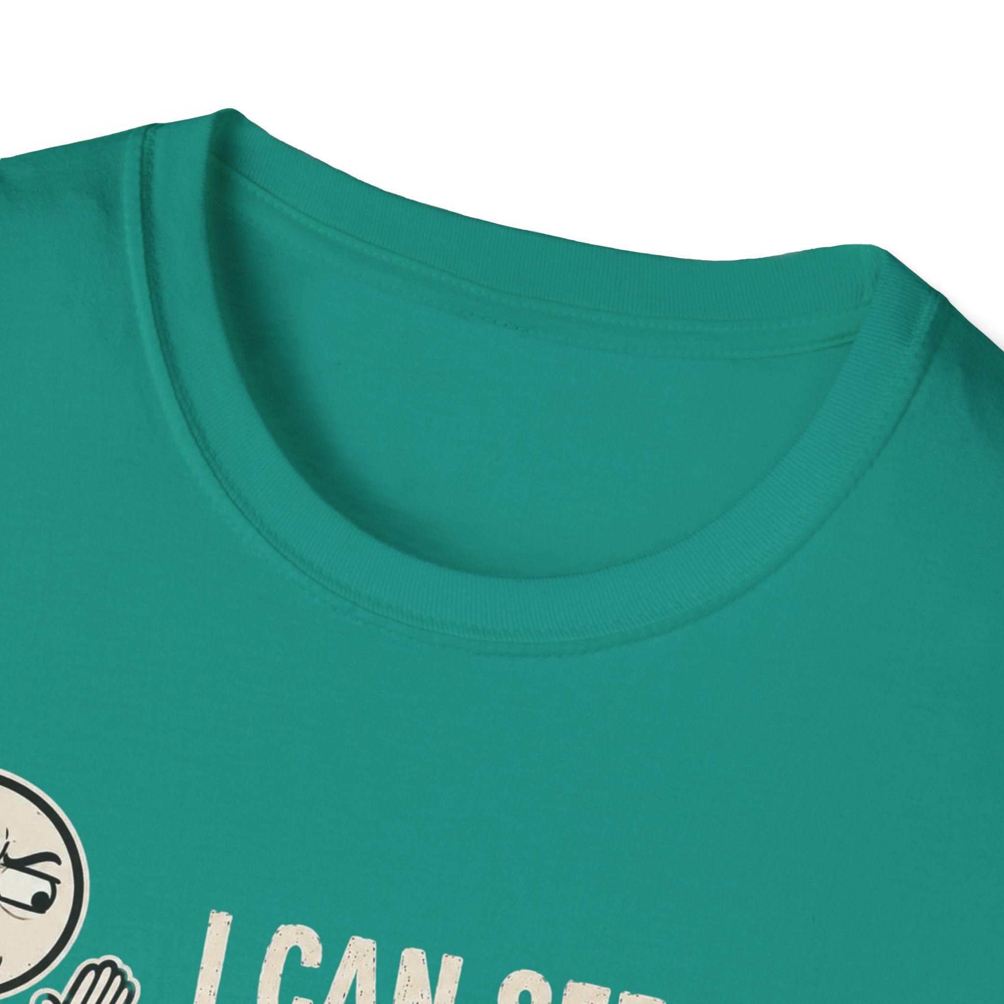 Funny Emoji T-Shirt — "I Can See Your Thoughts, You Pervert" Graphic Tee
