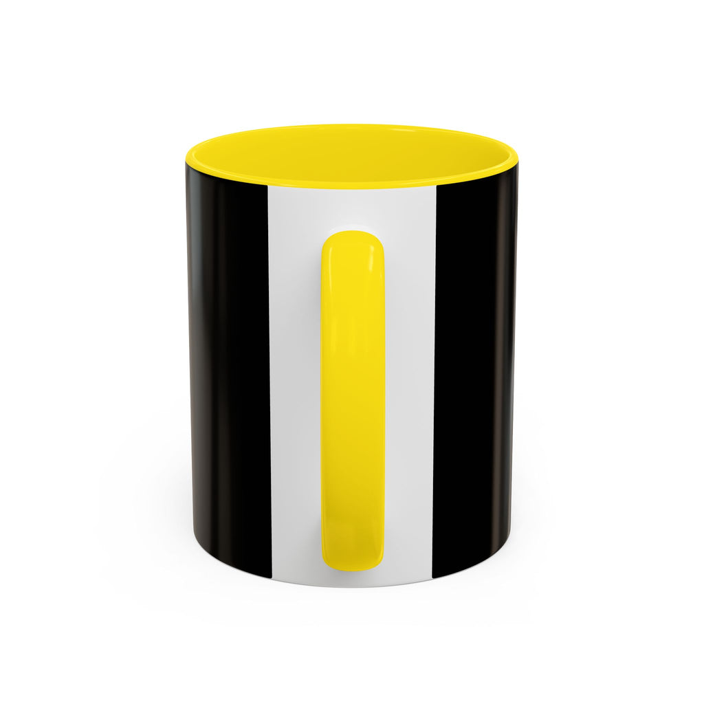 Graphic Accent Coffee Mug — 11oz & 15oz Ceramic