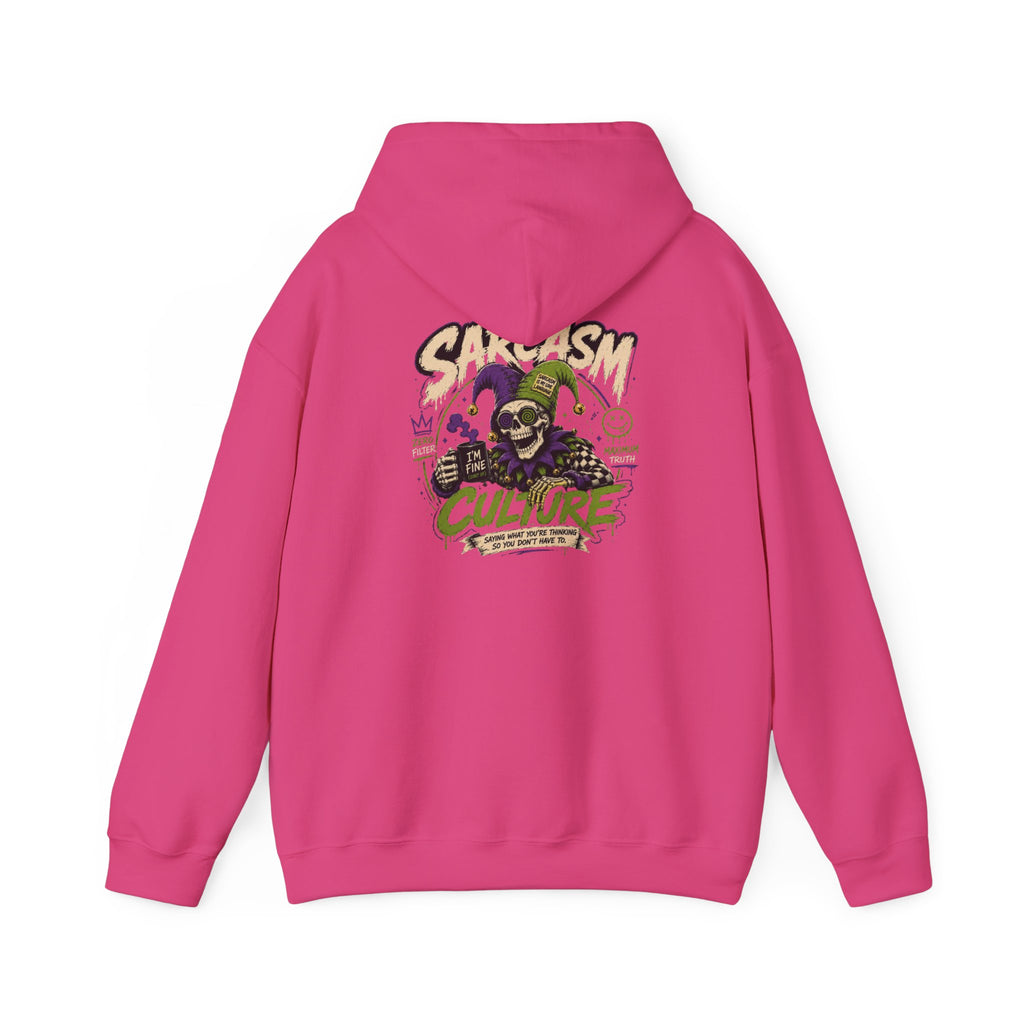 Graphic Heavy Blend Hoodie — Unisex Pullover Sweatshirt