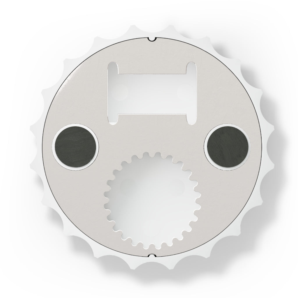 Bottle Opener — Sarcasm Culture Skull Jester Design