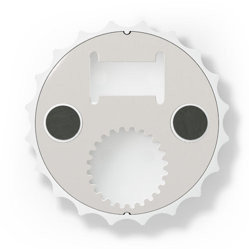 Bottle Opener — Sarcasm Culture Skull Jester Design