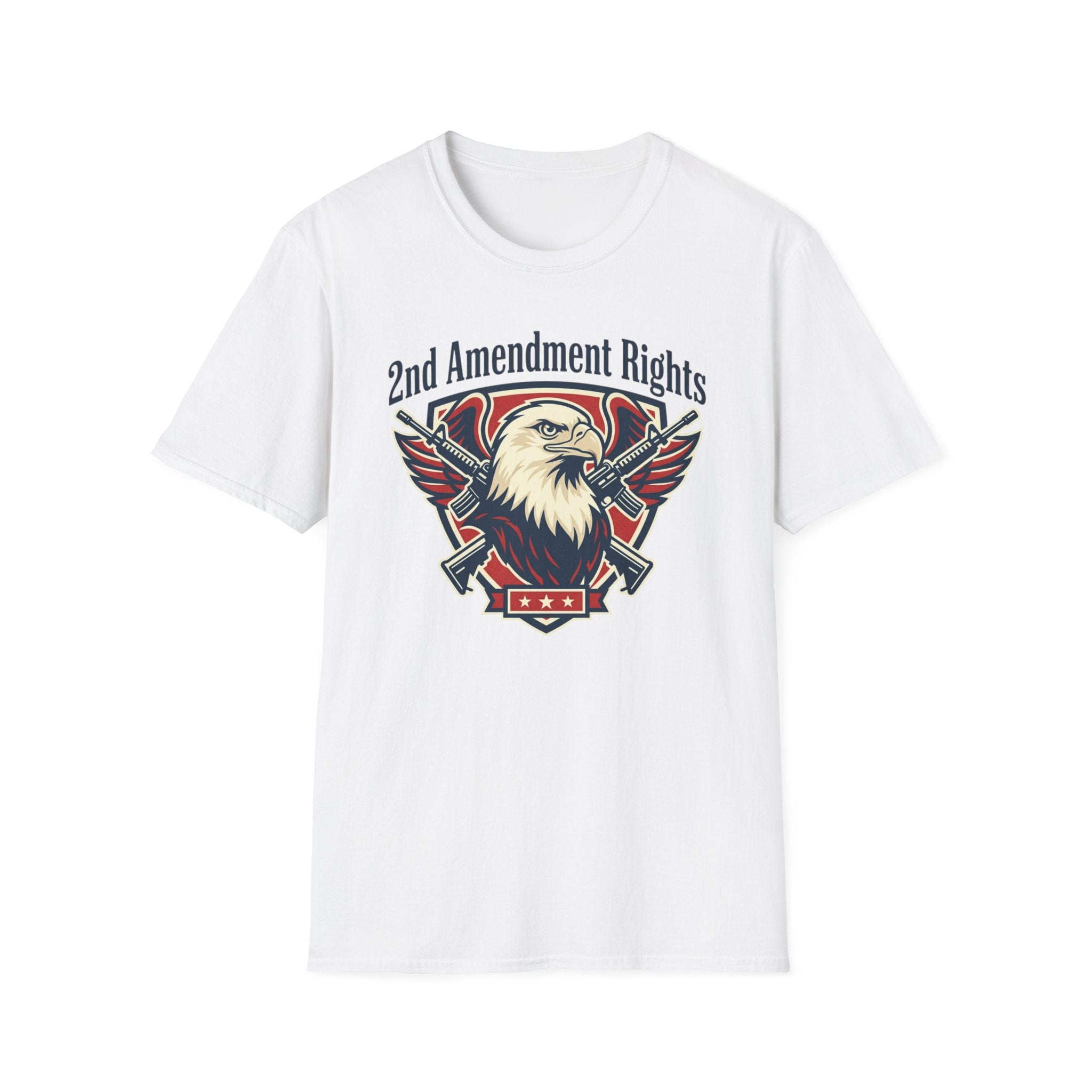 2nd Amendment Rights Eagle T-Shirt – Patriotic Gun Rights Tee
