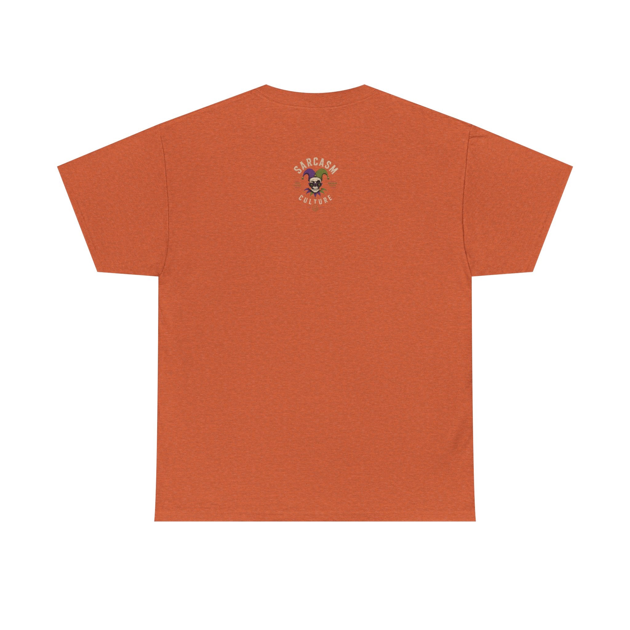 Skull Jester Tee — "Too Tired to Pretend I Like You" Graphic T-Shirt