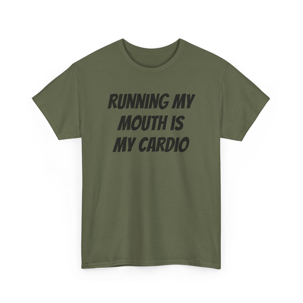 Running My Mouth Is My Cardio — Sarcasm Culture Graphic Tee