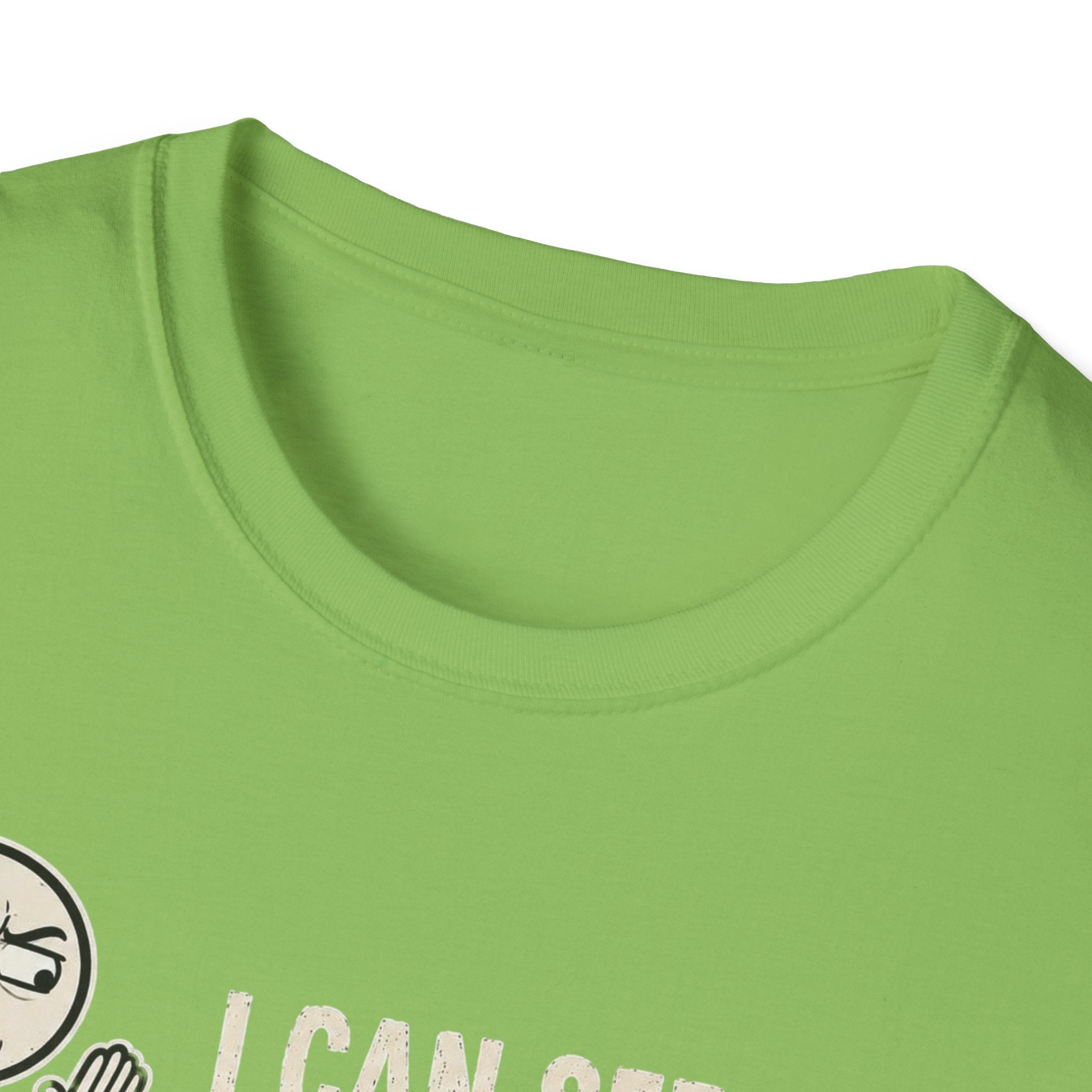 Funny Emoji T-Shirt — "I Can See Your Thoughts, You Pervert" Graphic Tee