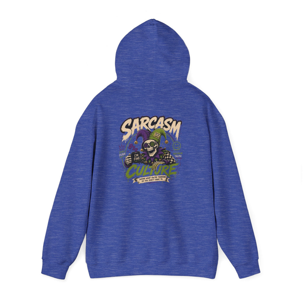 Graphic Heavy Blend Hoodie — Unisex Pullover Sweatshirt