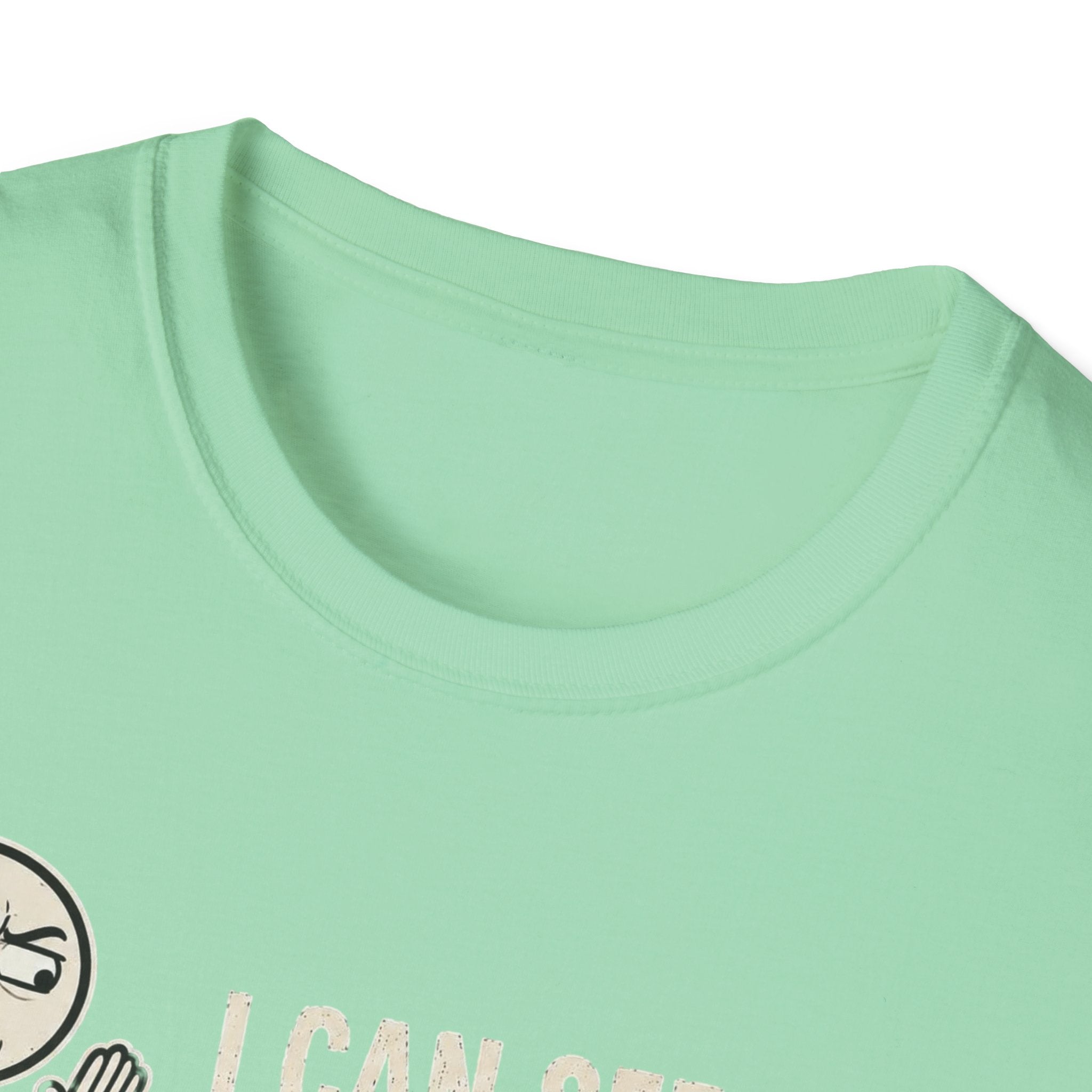 Funny Emoji T-Shirt — "I Can See Your Thoughts, You Pervert" Graphic Tee