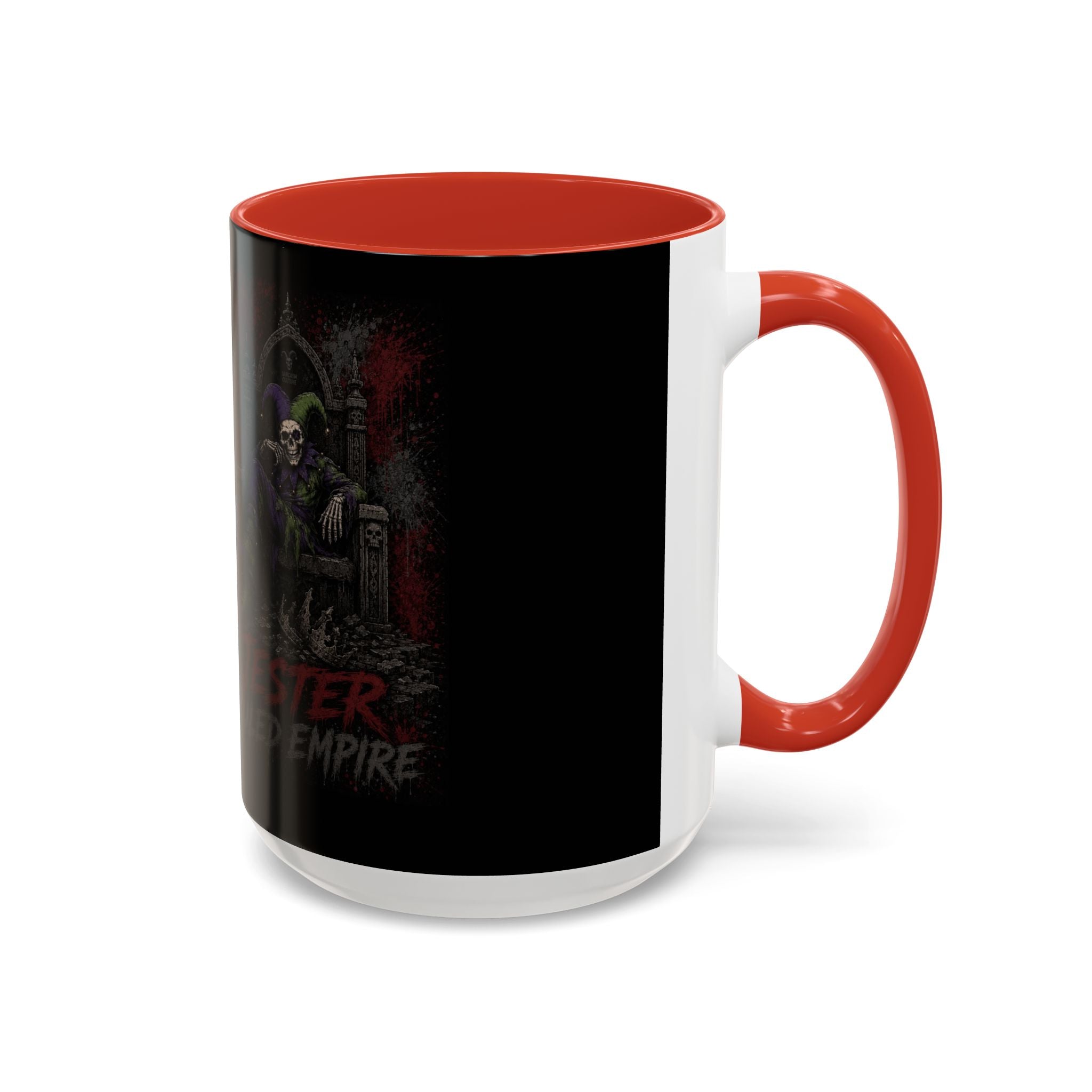 Graphic Accent Coffee Mug — 11oz & 15oz Ceramic