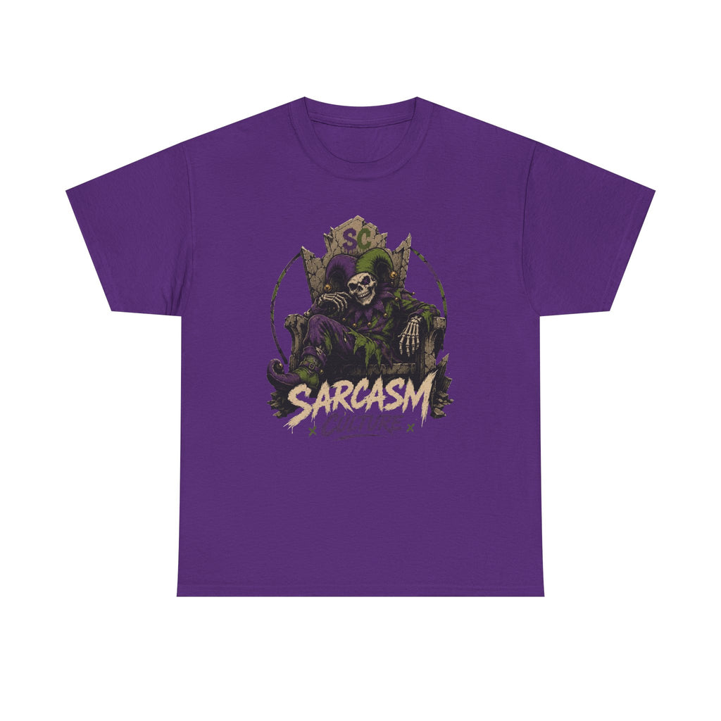 Jester Throne Tee — The Original Sarcasm Culture Graphic T-Shirt