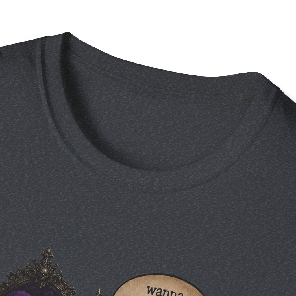 Jester Throne T-Shirt — “Wicked and a Smart Ass” Dark Gothic Graphic Tee