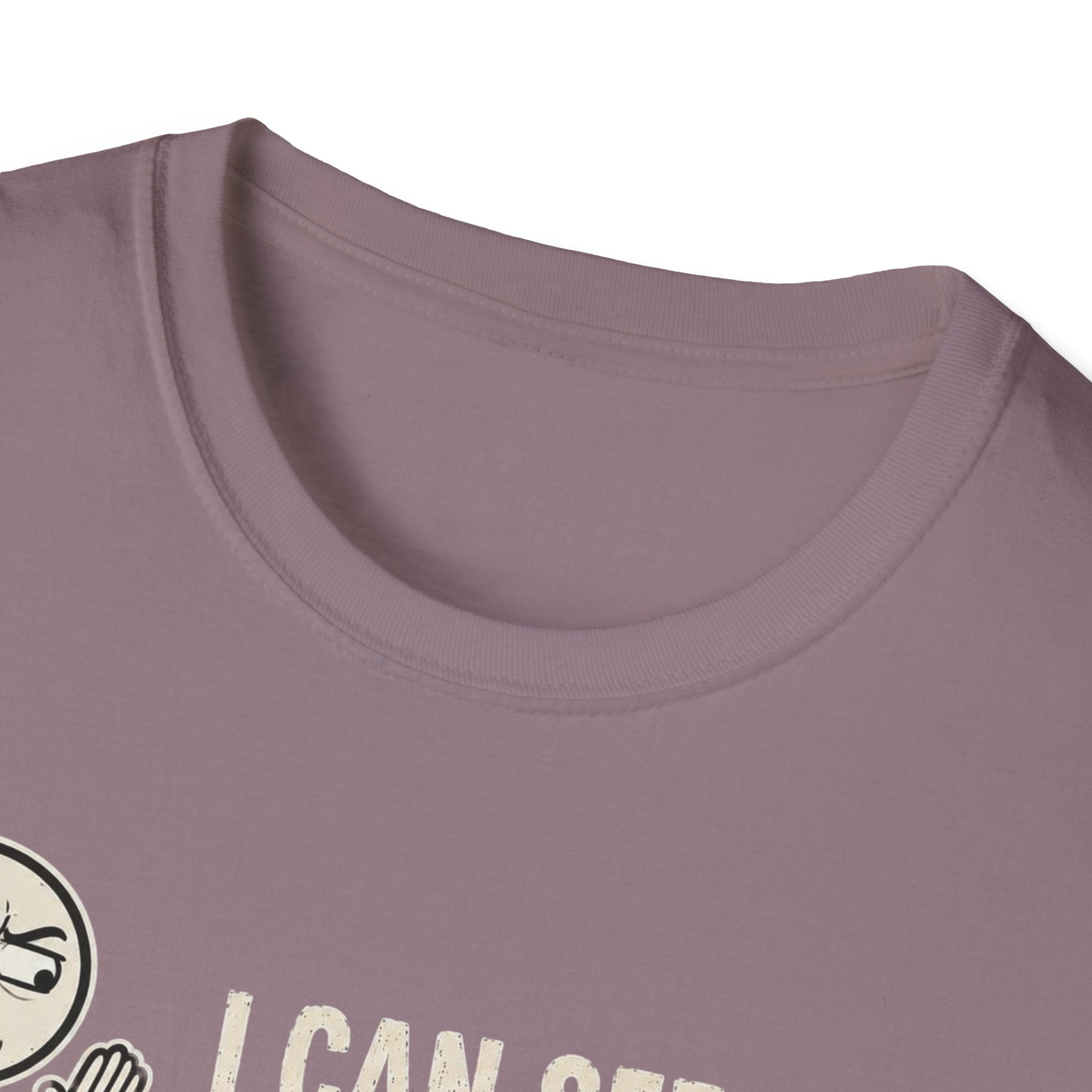Funny Emoji T-Shirt — "I Can See Your Thoughts, You Pervert" Graphic Tee