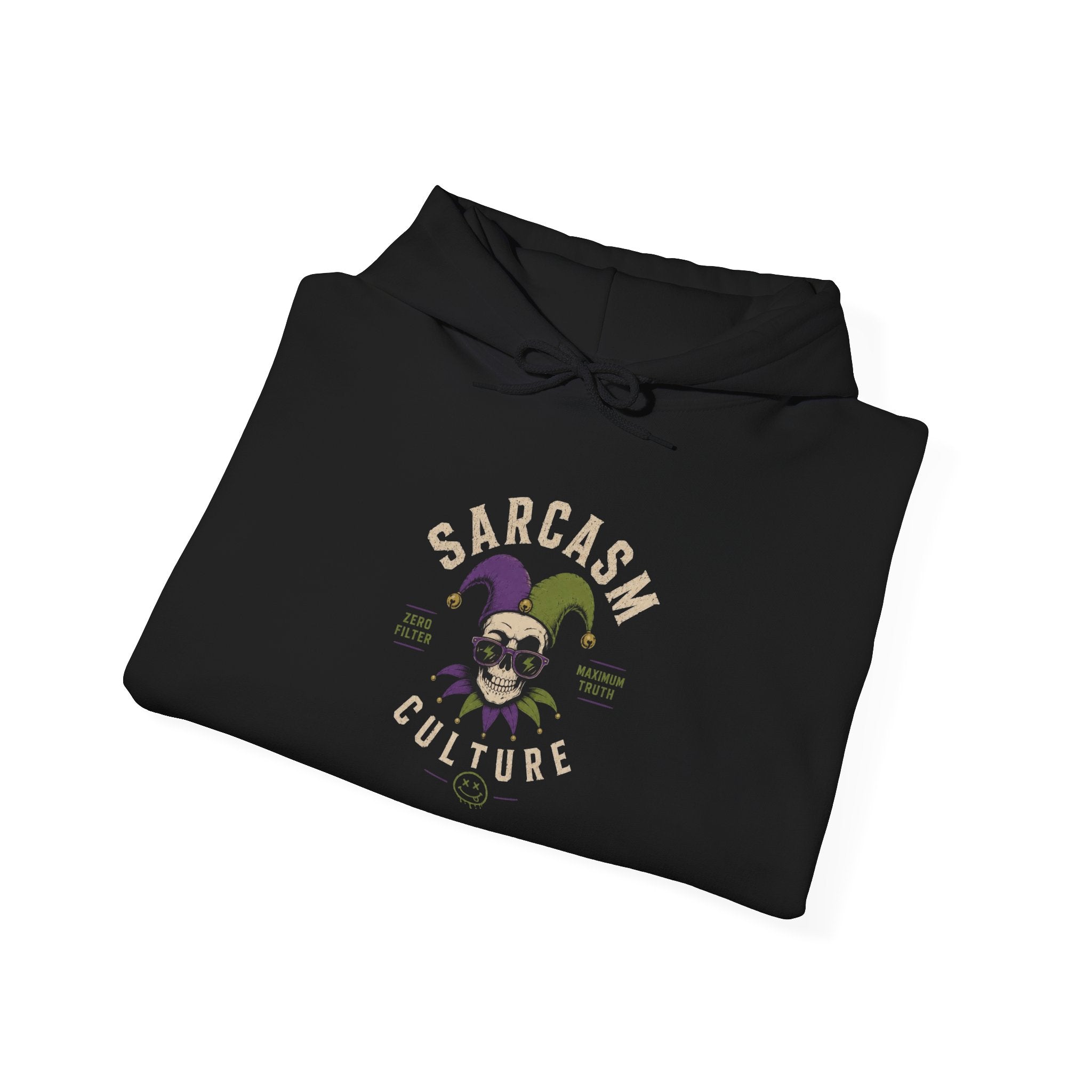 Graphic Heavy Blend Hoodie — Unisex Pullover Sweatshirt