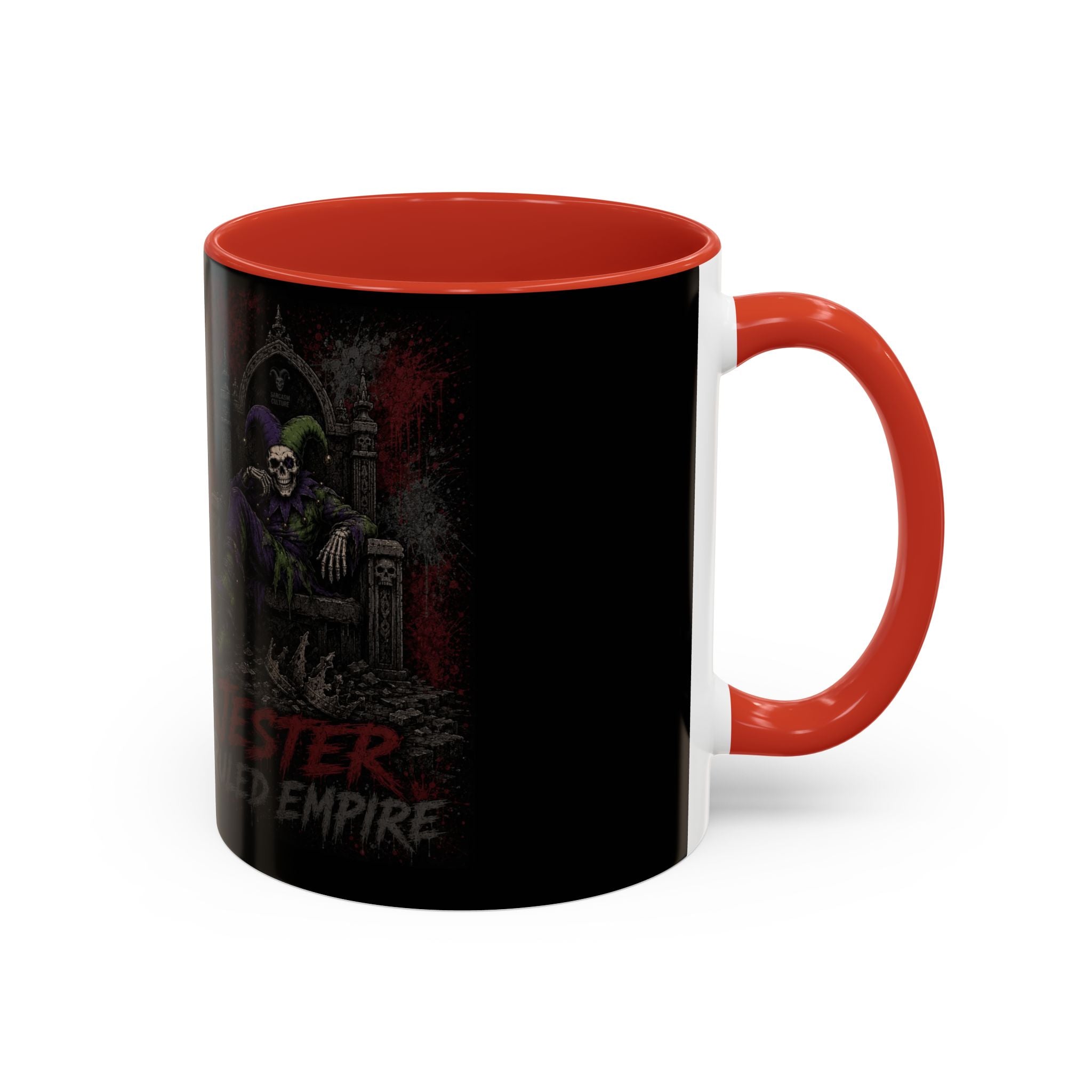 Graphic Accent Coffee Mug — 11oz & 15oz Ceramic