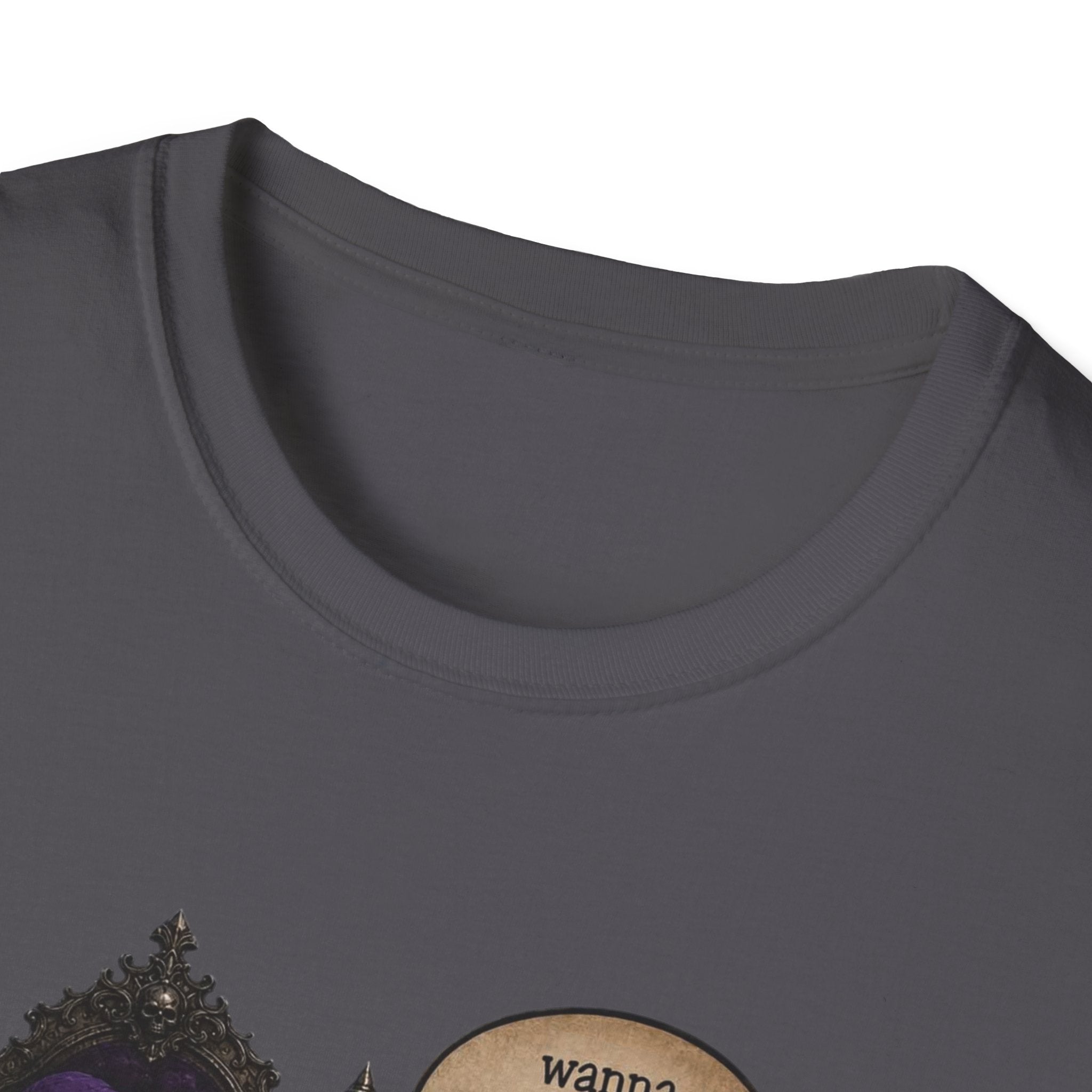 Jester Throne T-Shirt — “Wicked and a Smart Ass” Dark Gothic Graphic Tee