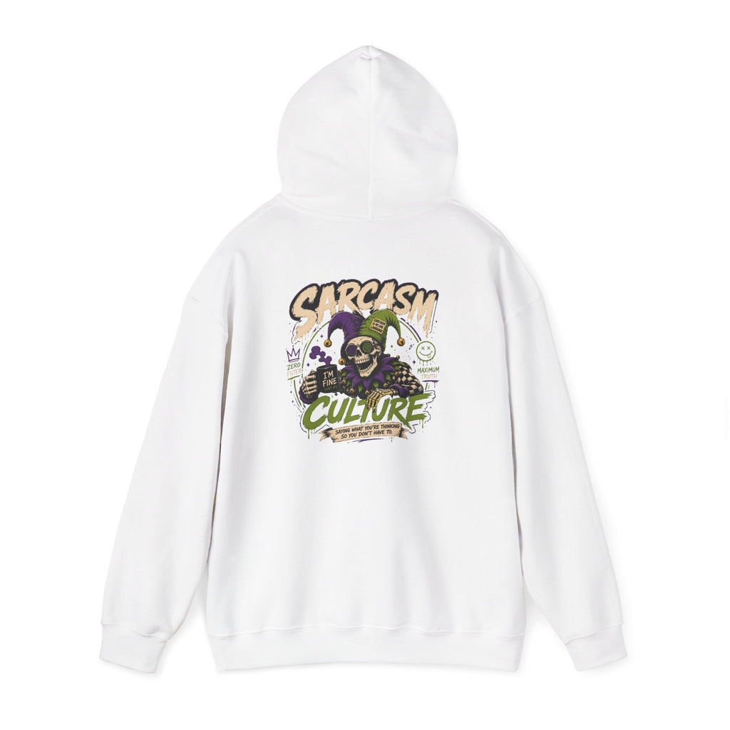 Graphic Heavy Blend Hoodie — Unisex Pullover Sweatshirt