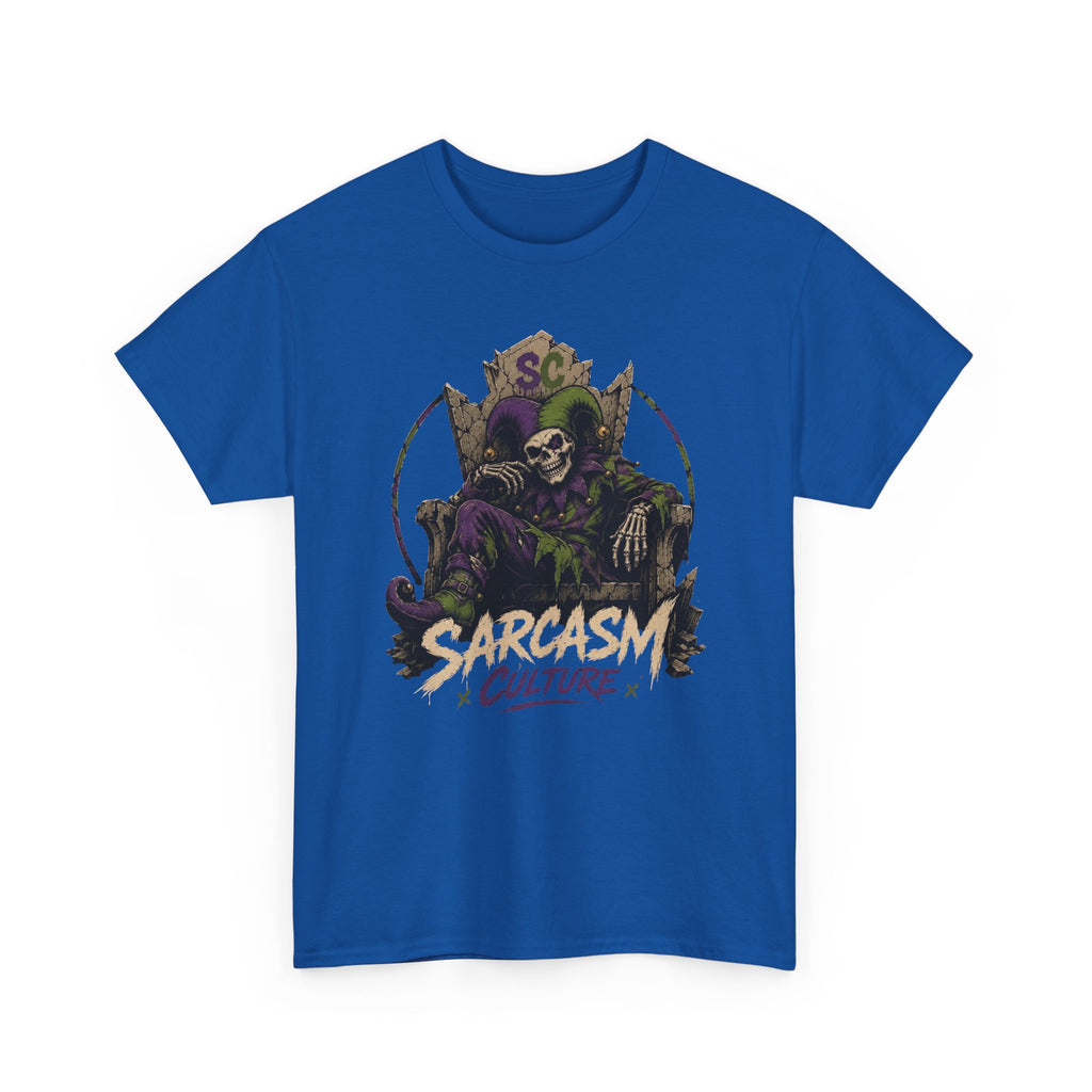 Jester Throne Tee — The Original Sarcasm Culture Graphic T-Shirt