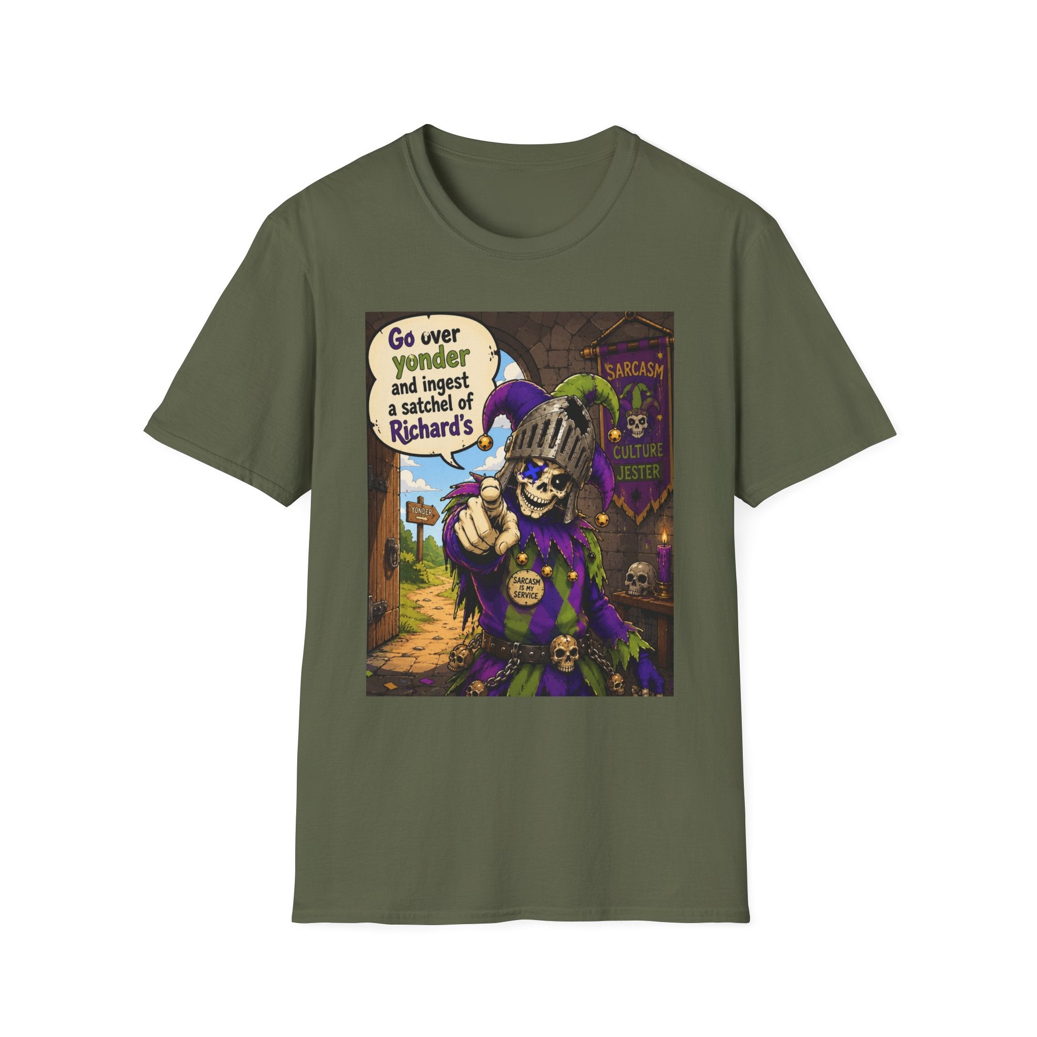 Go Over Yonder and Ingest a Satchel of Richard's — Graphic Tee